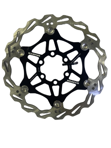 DISCO BRAKCO / VENTILADO / (6P) 160MM / NEGRO