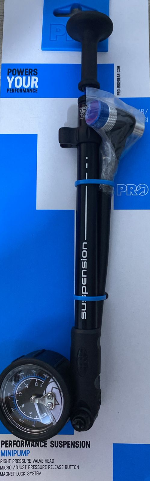 INFLADOR DE SUSPENSION SHIMANO PRO PERFORMANCE 400PSI