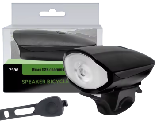 LUZ DELANTERA / INCLUYE TIMBRE / NEGRO