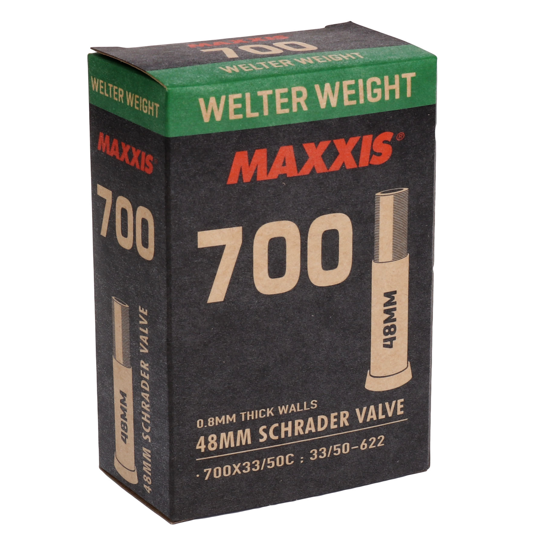 CAMARA MAXXIS 700 X 33/ 50C/ VALVULA PRESTA (48MM) WELTER WEIGHT