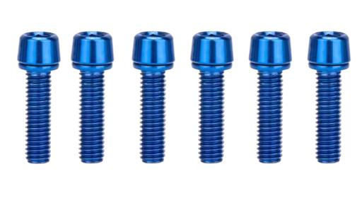 PERNOS DE POTENCIA ZTTO / AZUL / 6 PCS