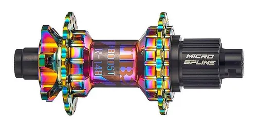 MAZA POSTERIOR DA BOMB / MICRO SPLINE / 6 PERNOS / 32H / 148MM X 12 / TORNASOLADO