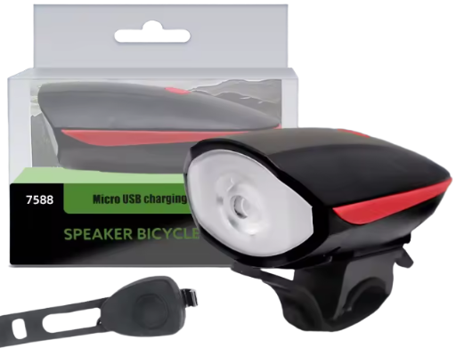 LUZ DELANTERA / INCLUYE TIMBRE / ROJO