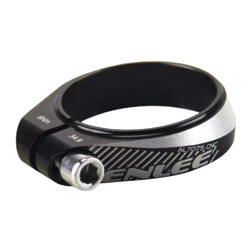 ABRAZADERA DE TIJA ENLEE / 34.9MM / NEGRO