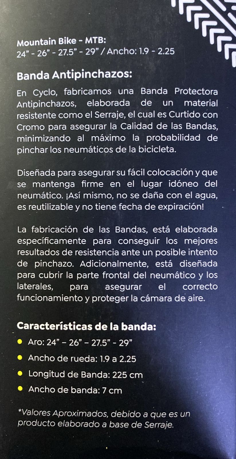 BANDA ANTIPINCHAZO