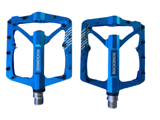 PEDAL ROCKBROS / ALUMINIO / PLATAFORMA / AZUL