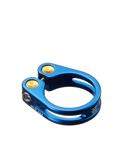 ABRAZADERA DE TIJA DA BOMB / 34.9MM / AZUL