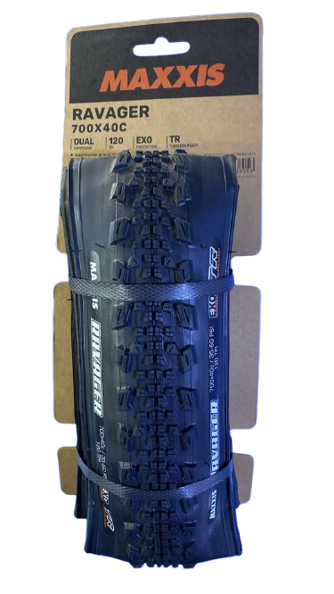 LLANTA MAXXIS RAVAGER / 700 X 40C / E25 / EXO / TR