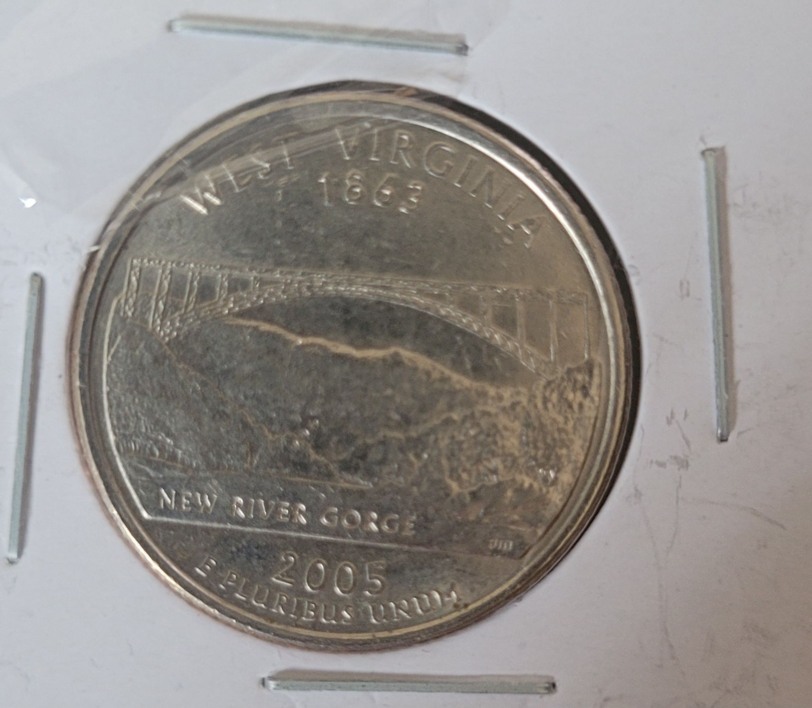 Pièce de 25 cents West Virginia 2005