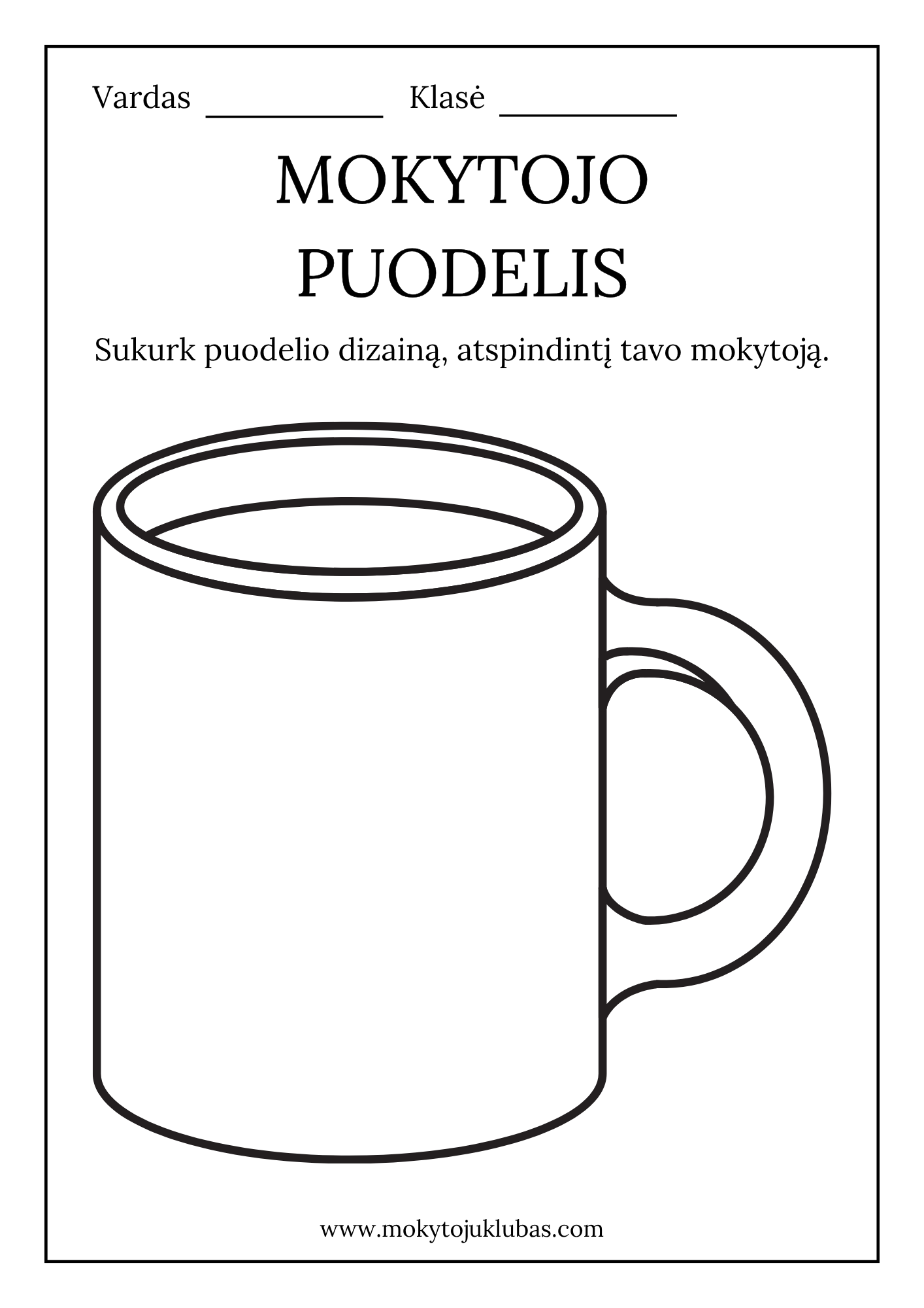 Mokytojo puodelis