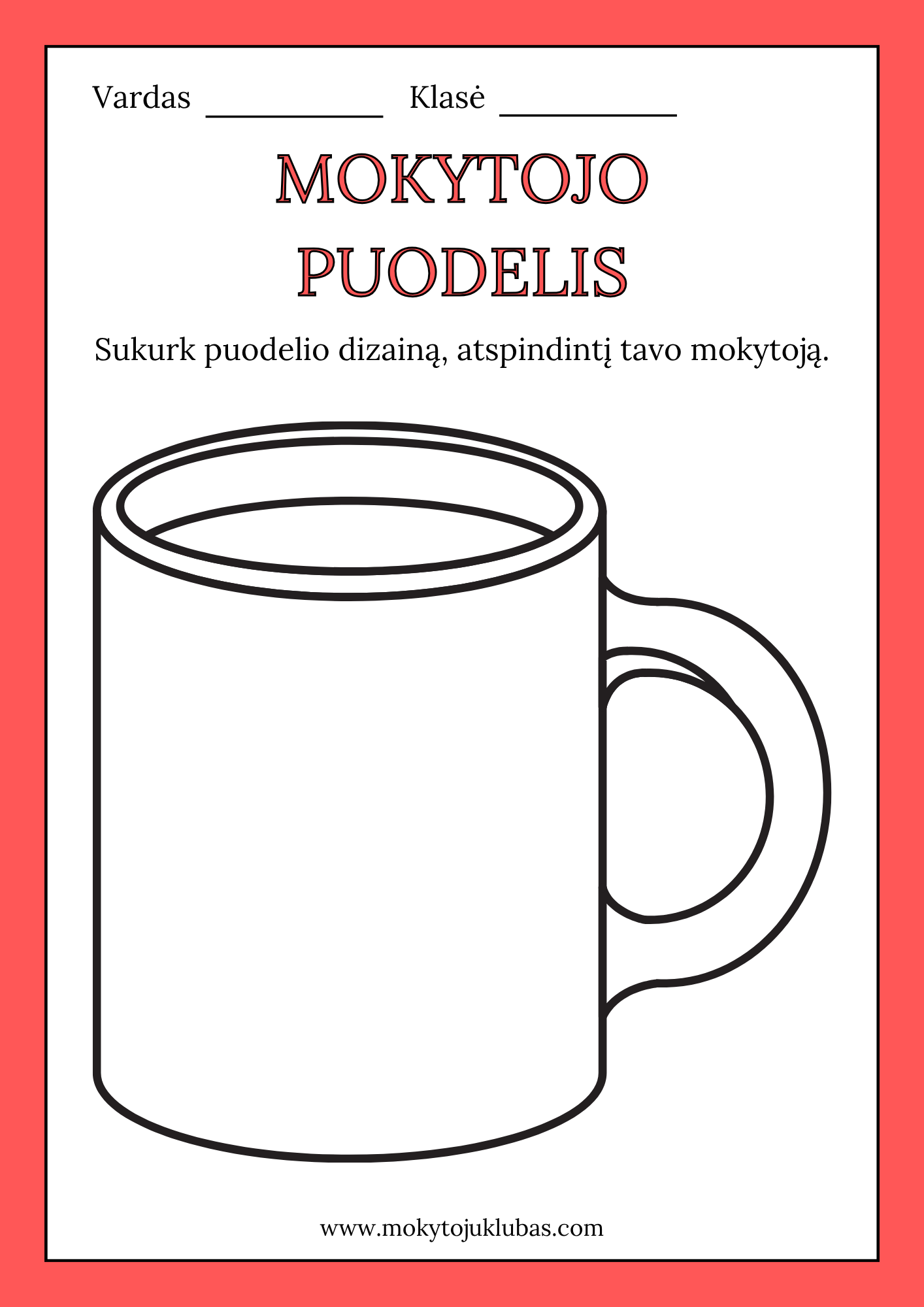Mokytojo puodelis