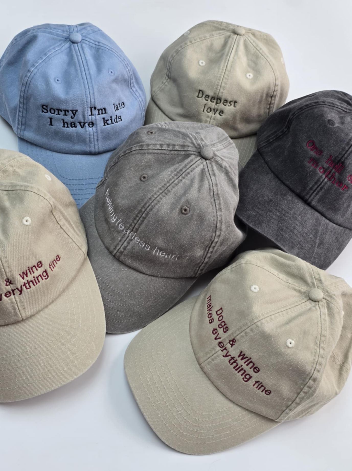 Embroidered Dad Caps Collection