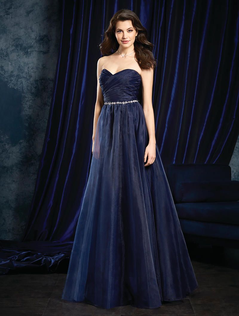 Navy Evening Gown