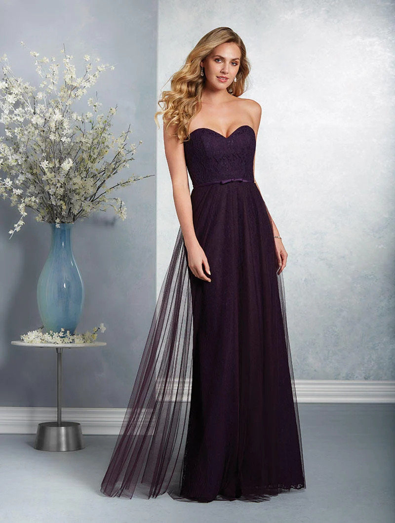 Strapless Evening Gown