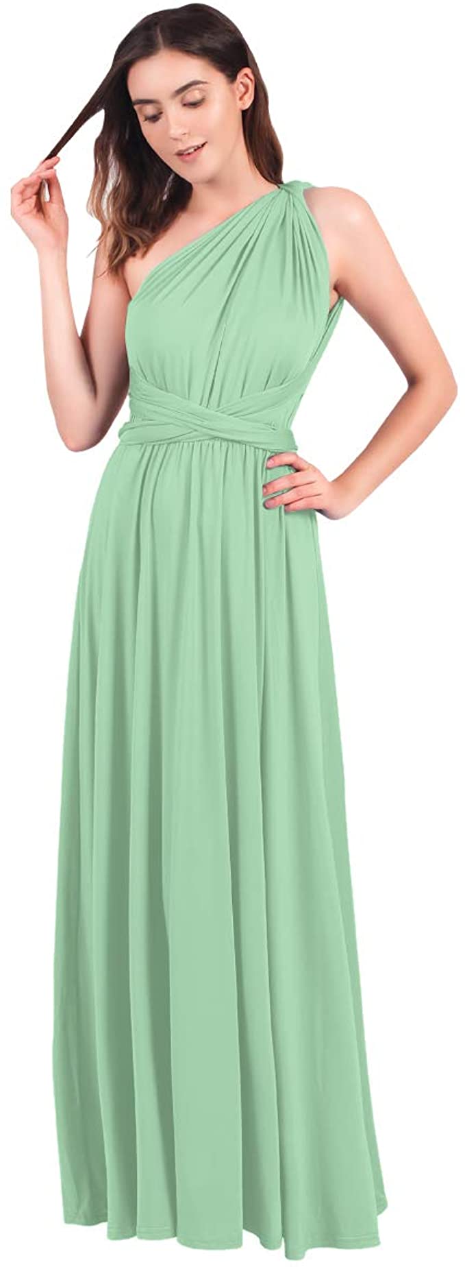 Light Green Infinity Dress