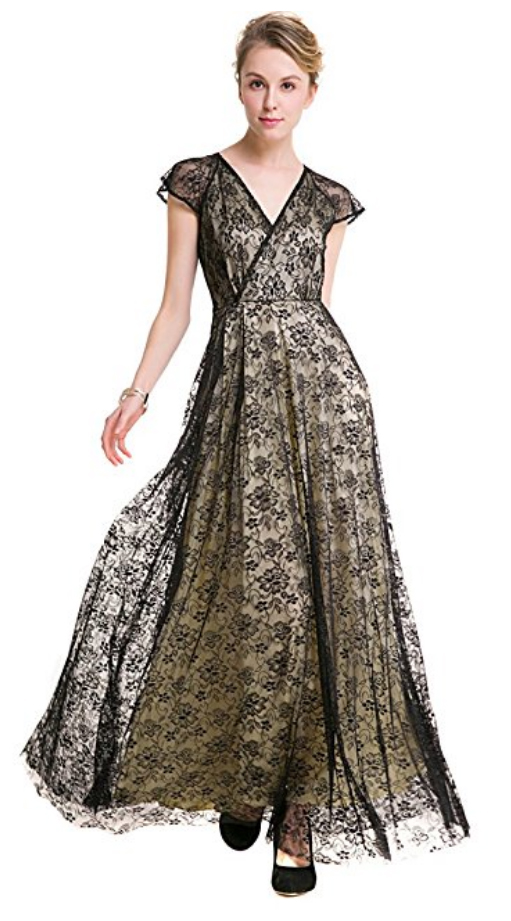 Lace Evening Gown