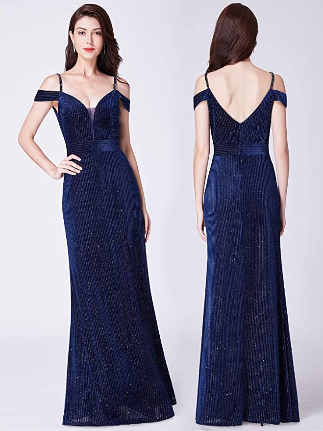 Navy Evening Gown