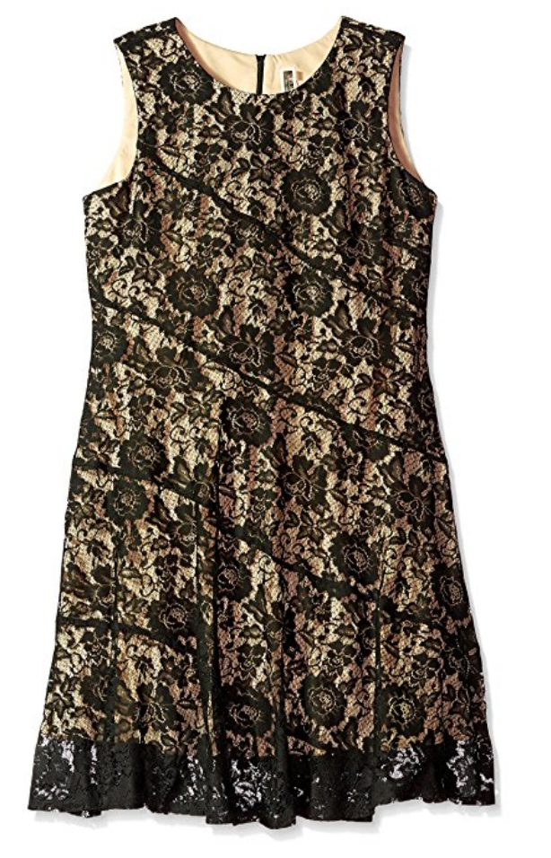 Black Lace Cocktail Dress