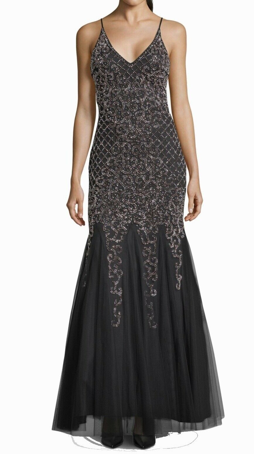 Embellished Evening Gown