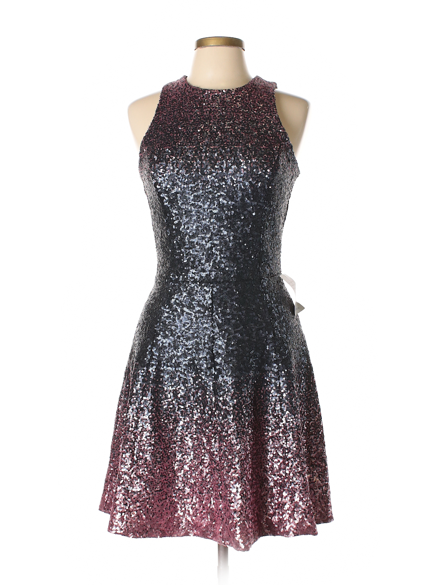 Sequin Ombre Cocktail Dress
