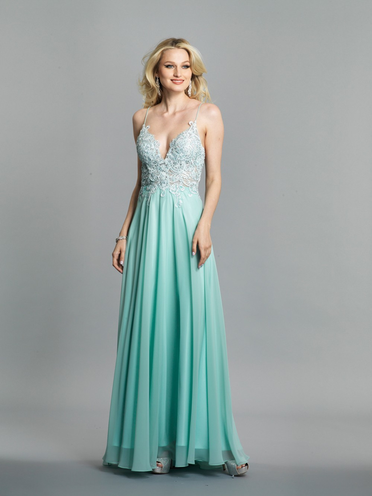 Mint Evening Gown