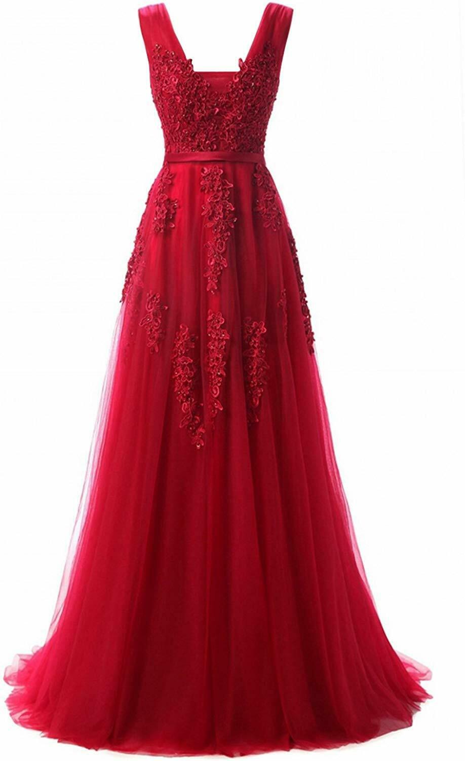 Red Evening Gown