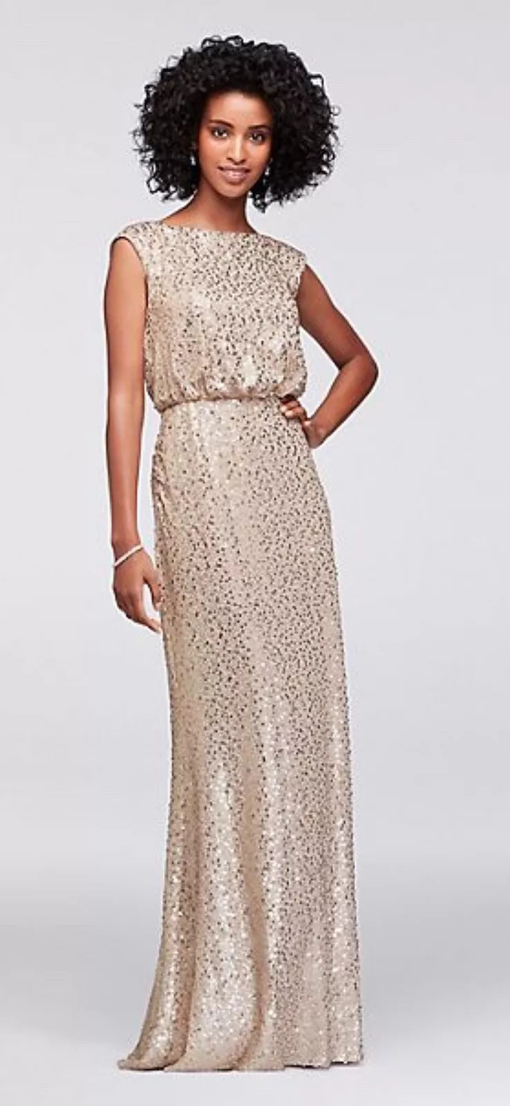 Sequin Evening Gown