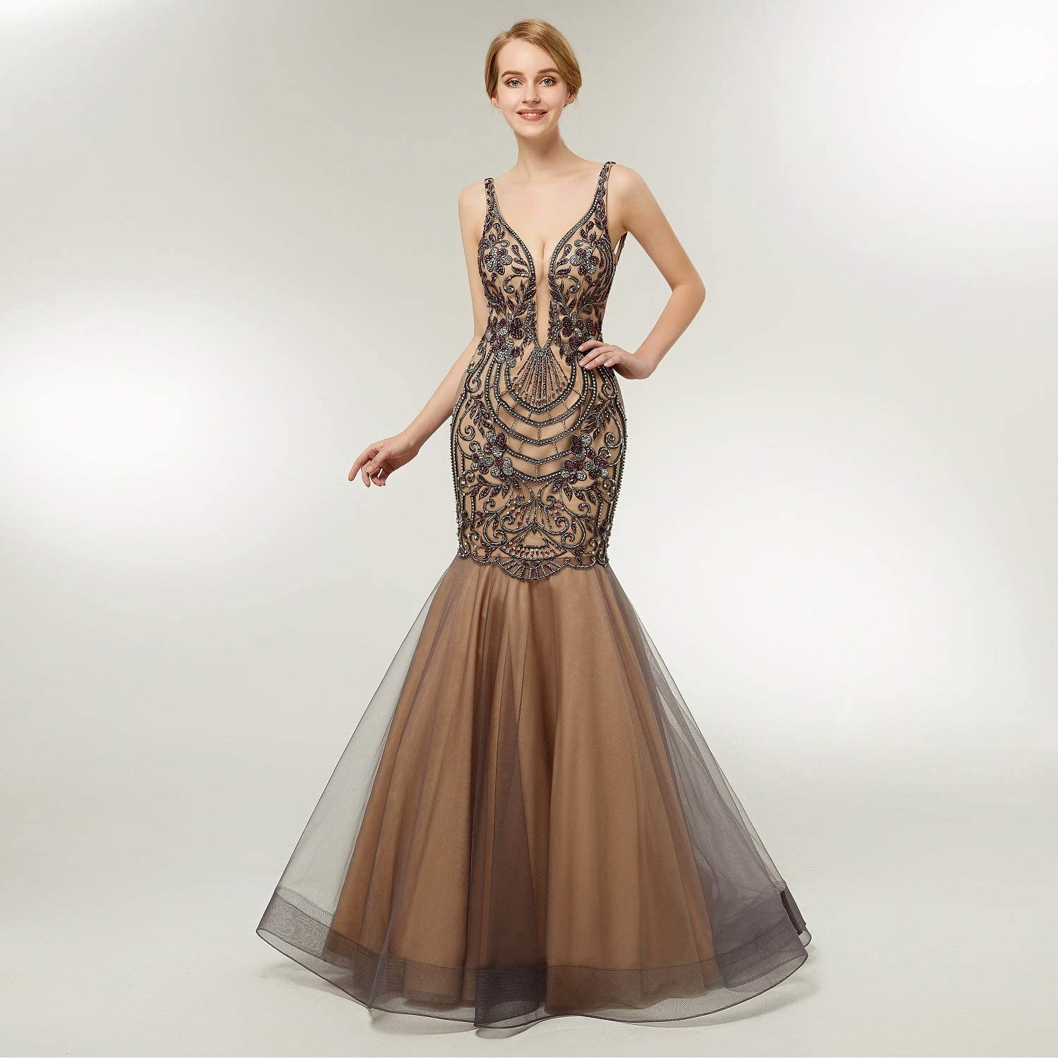  Evening Mermaid Gown