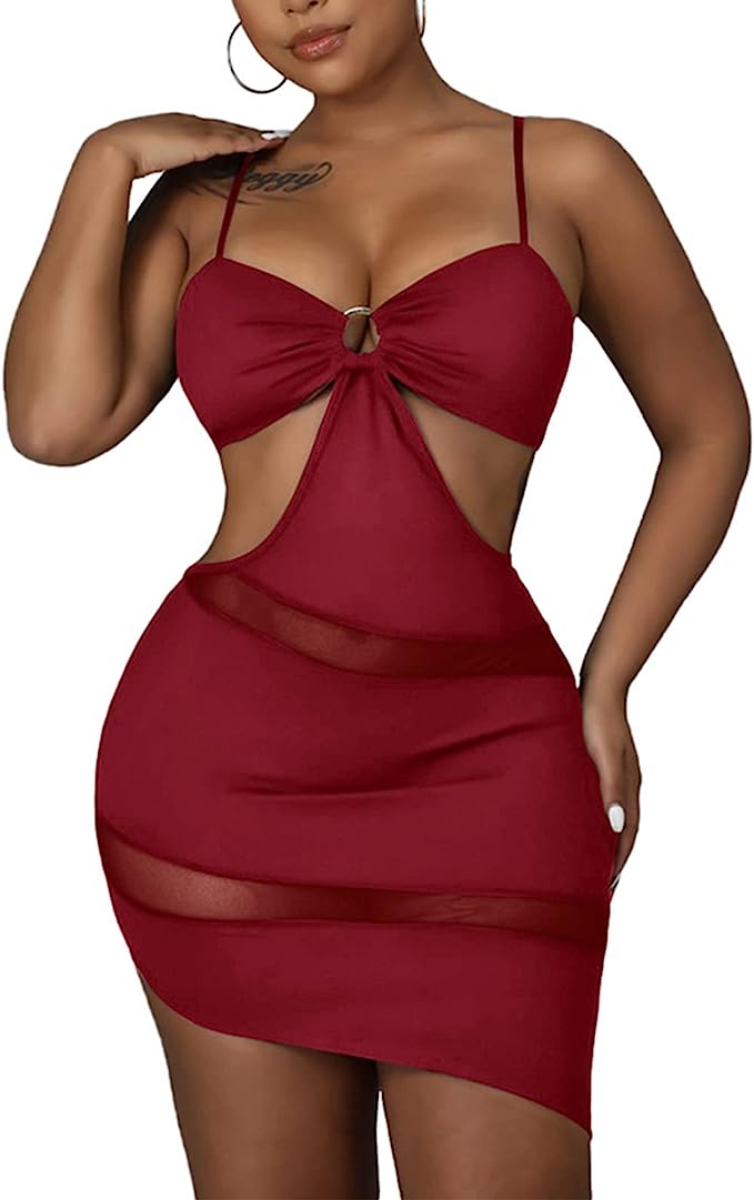 Sexy Cut-Out Bodycon Dress