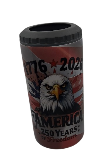 America 250 Years Commemorative Tumbler/Koozie Combo