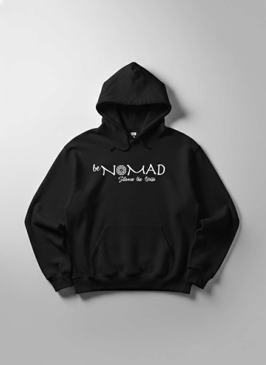 Black Hoodie Be Nomad Unisex