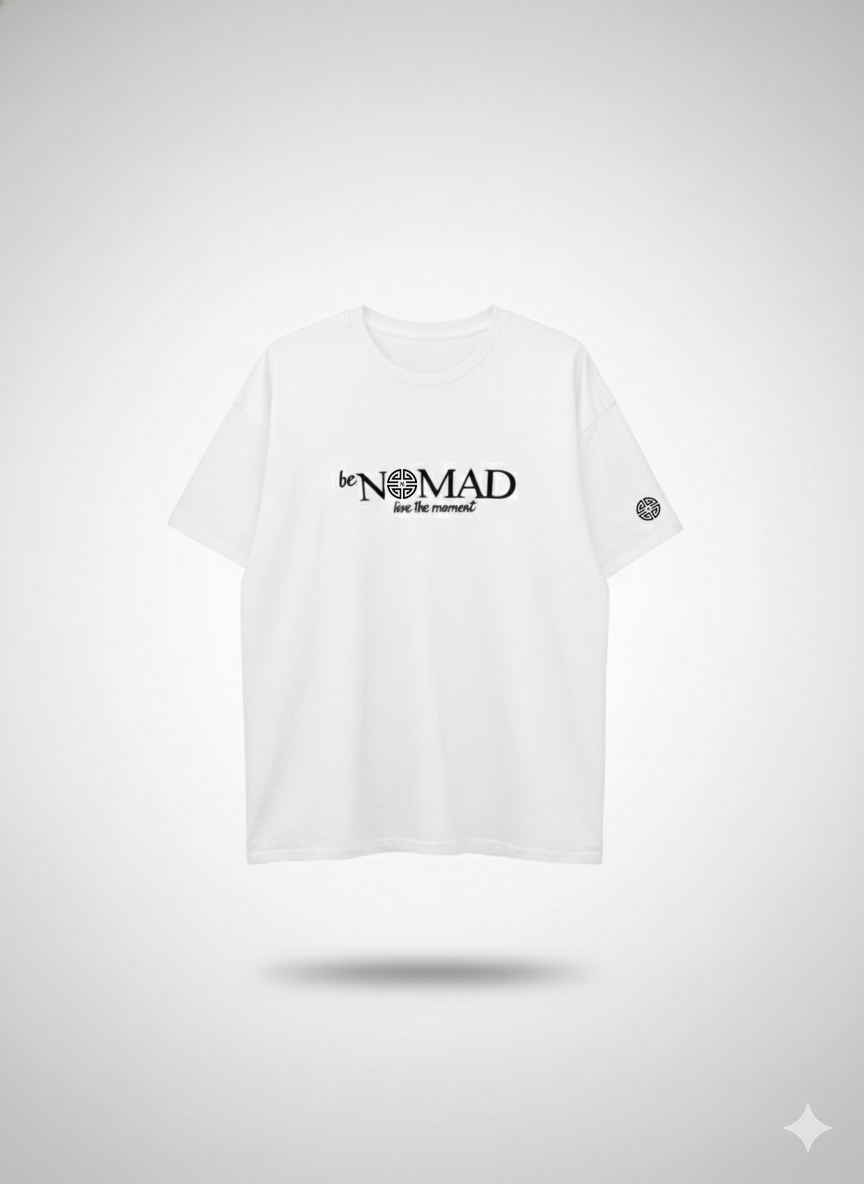 Be Nomad T-Shirt White Unisex