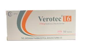 Verotec 16 mg Tablets