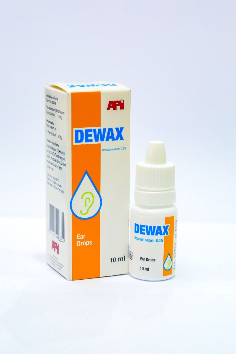 Dewax Ear Drops 0.5%