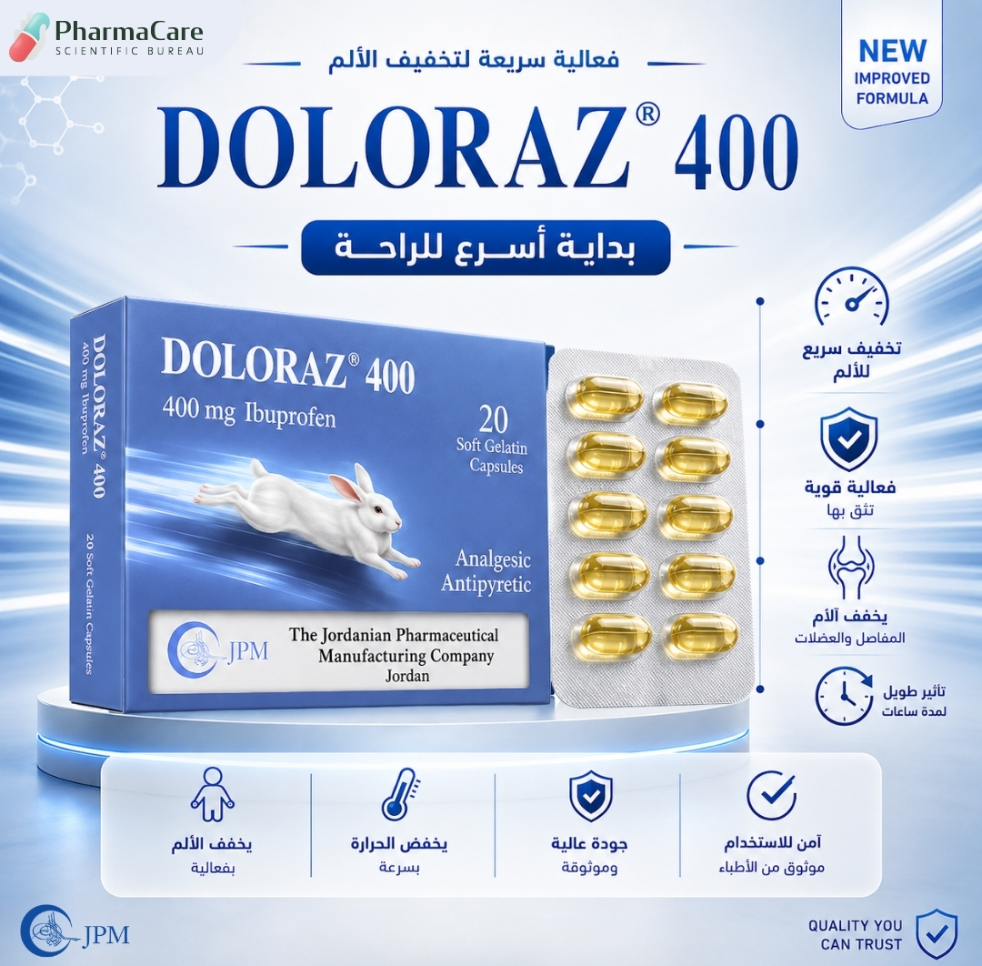DOLORAZ® 400 Soft Gelatin Capsules