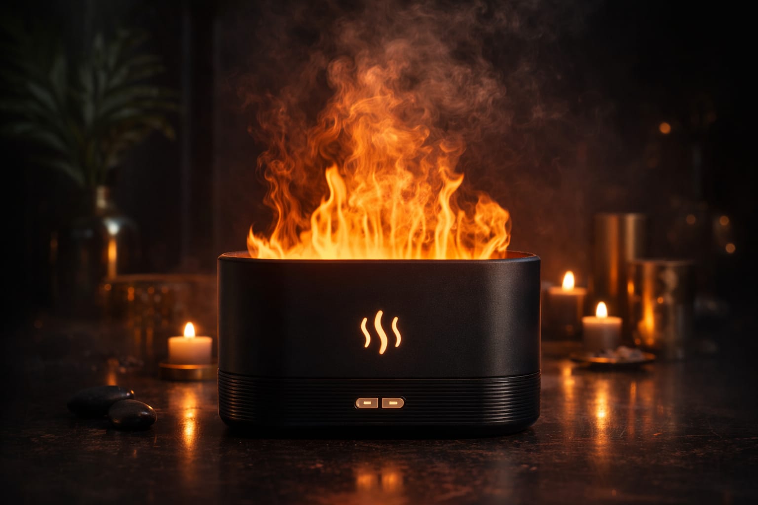 Flame Effect Aroma Diffuser