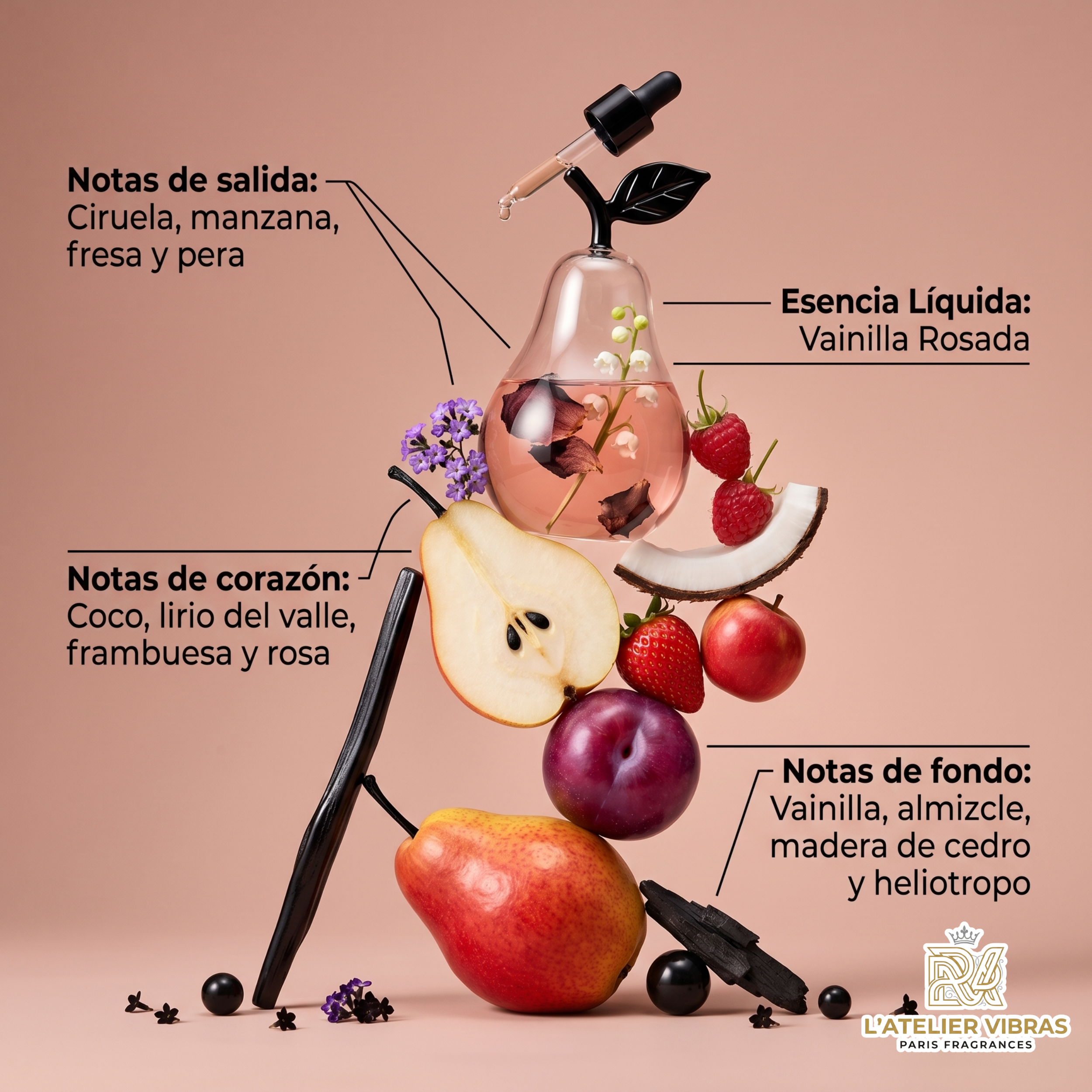 L'Atelier Vibras Vanille Royale– 100ml