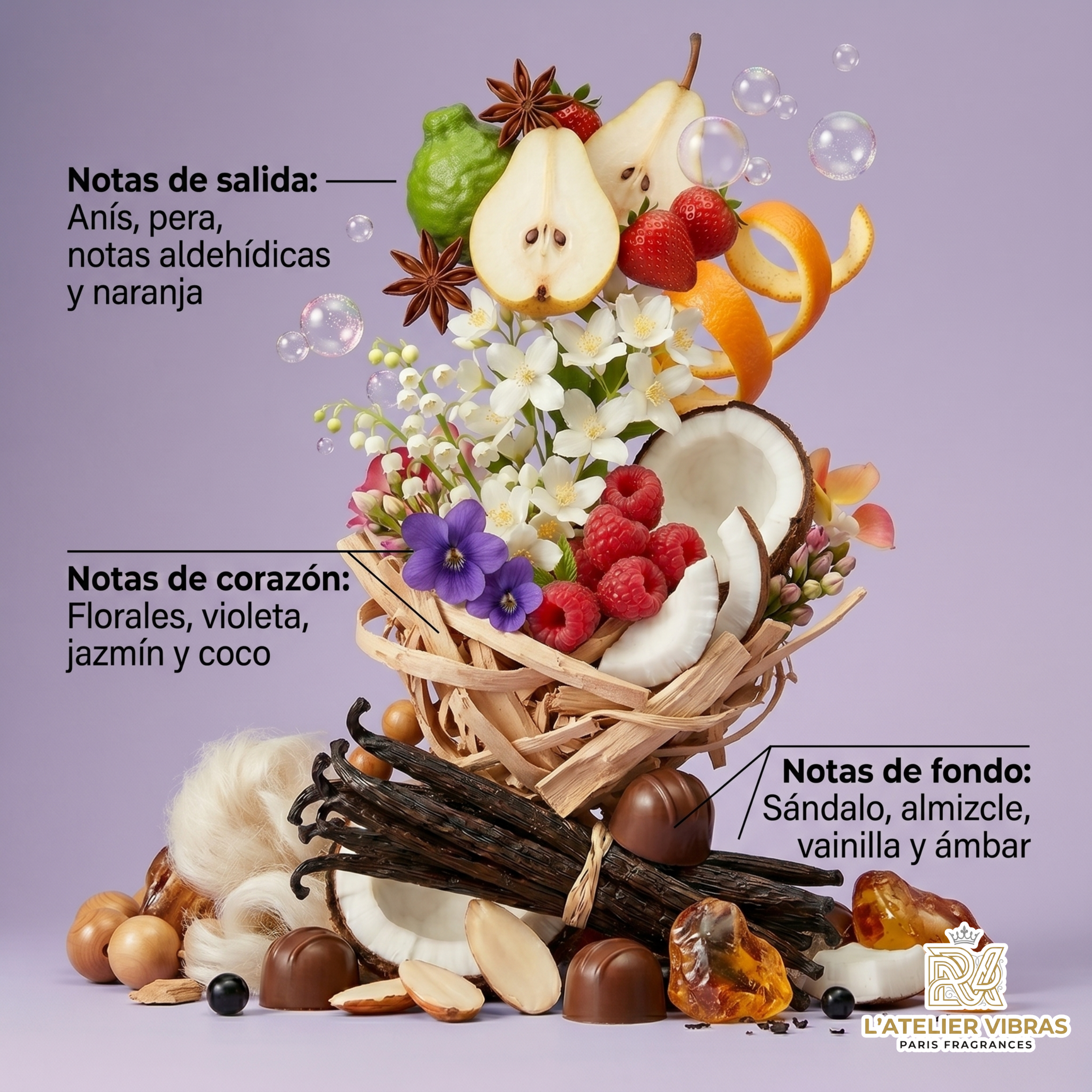 L'Atelier Vibras Azúcar Tostada – 100ml