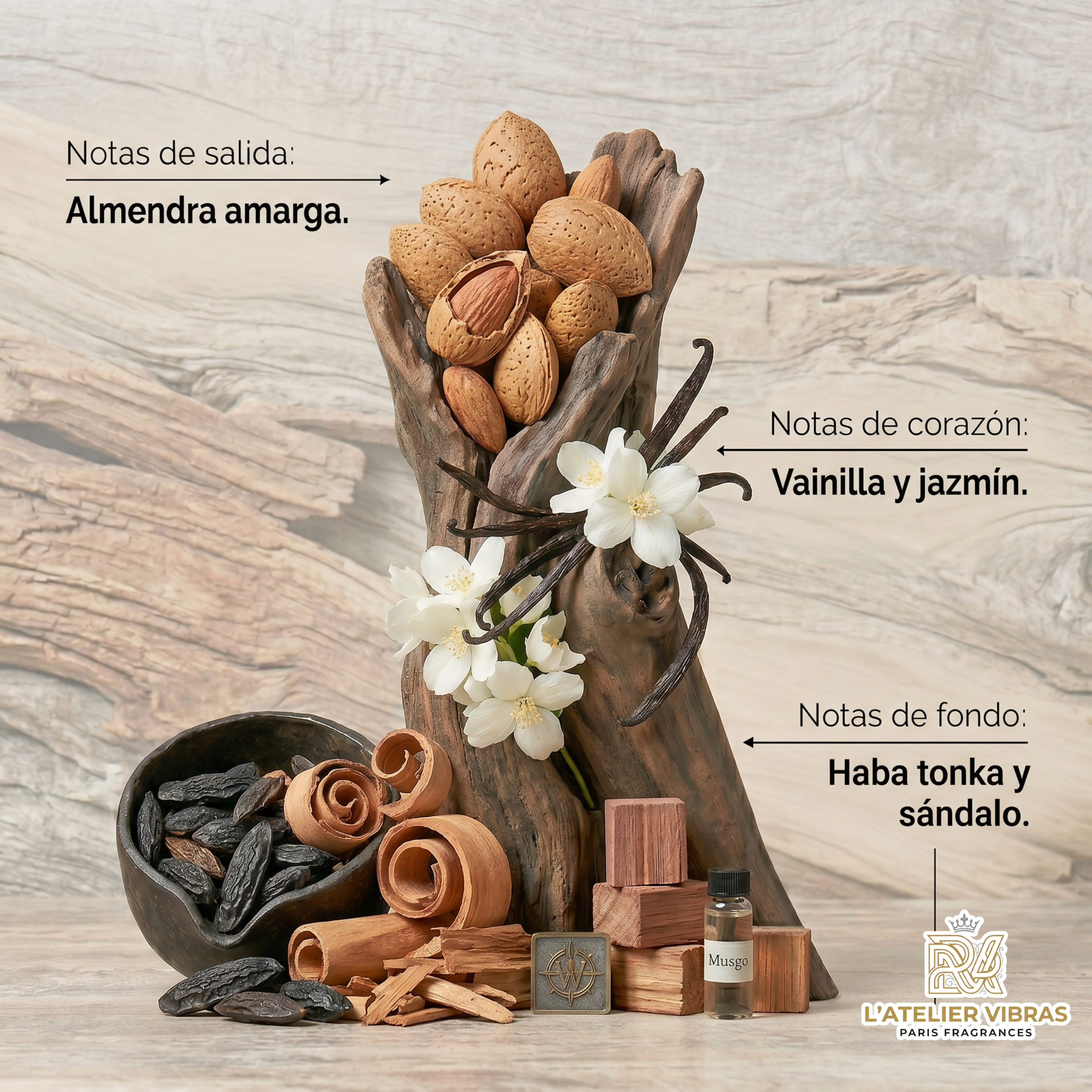 L'Atelier Vibras Vanille Crème  – 100ml
