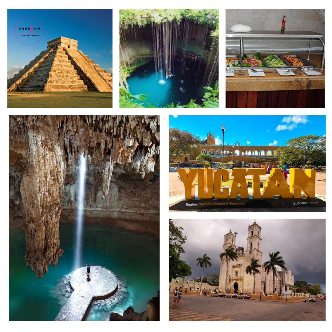 Chichen Itza + Cenote Suytun & Ikkil  Tour