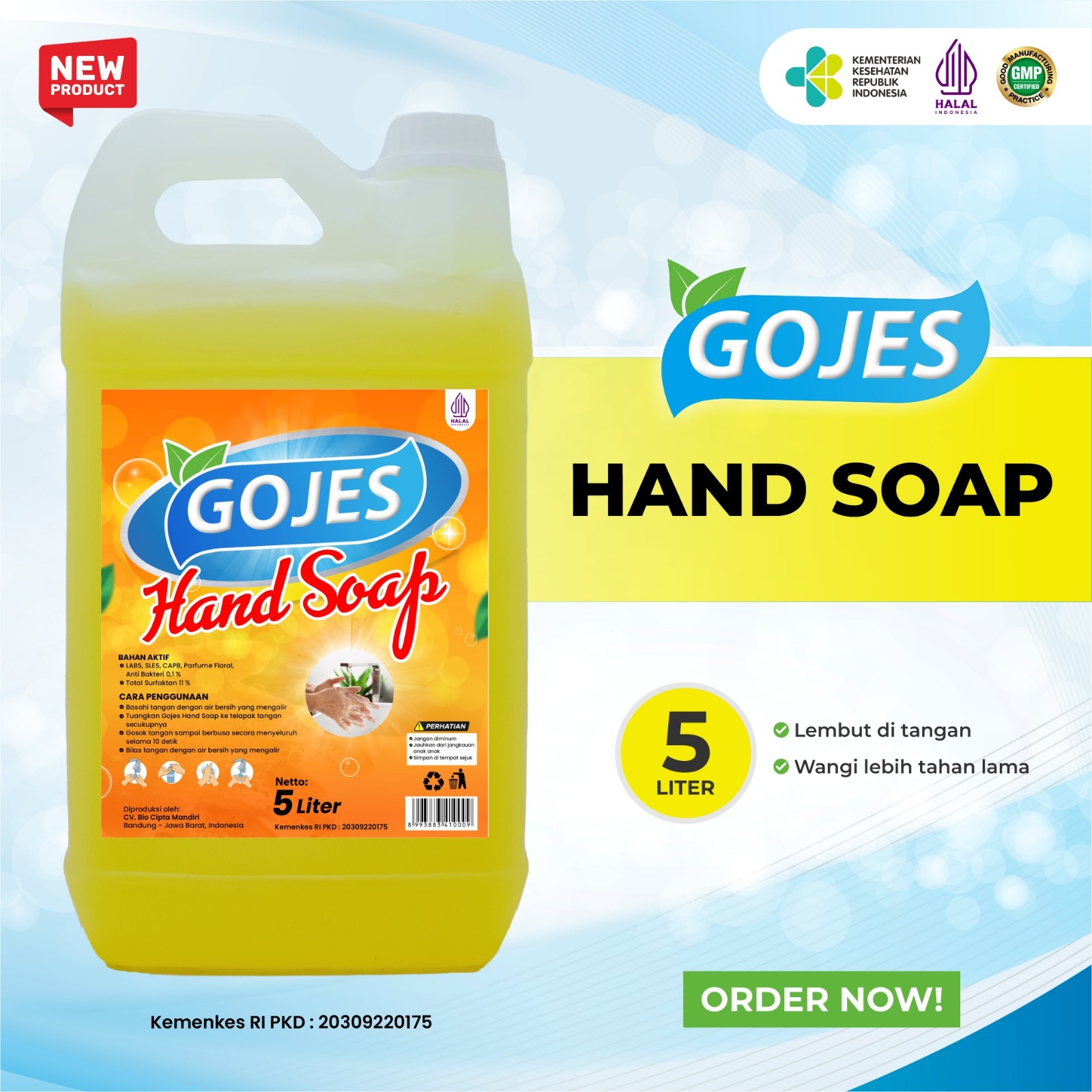 GOJES Hand Soap 5L