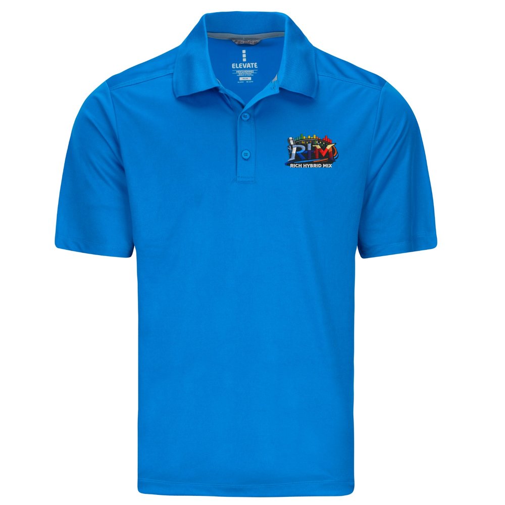 Rich Hybrid Mix  Premium Polo Shirt -  Olympic Blue