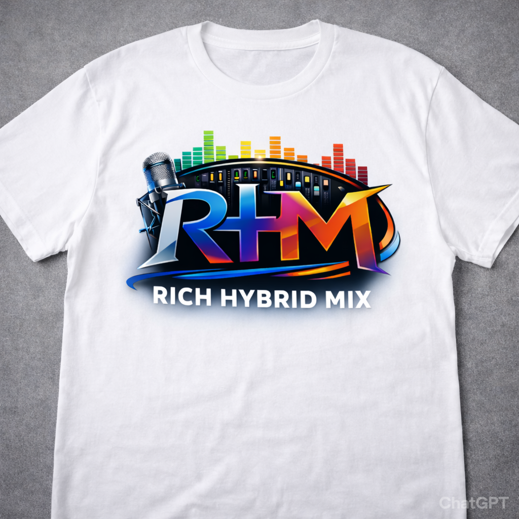 Rich Hybrid Mix  T-Shirt - White