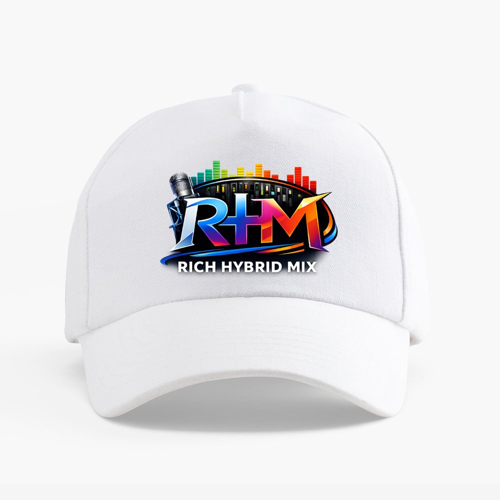 Rich Hybrid Mix  Baseball Cap - White
