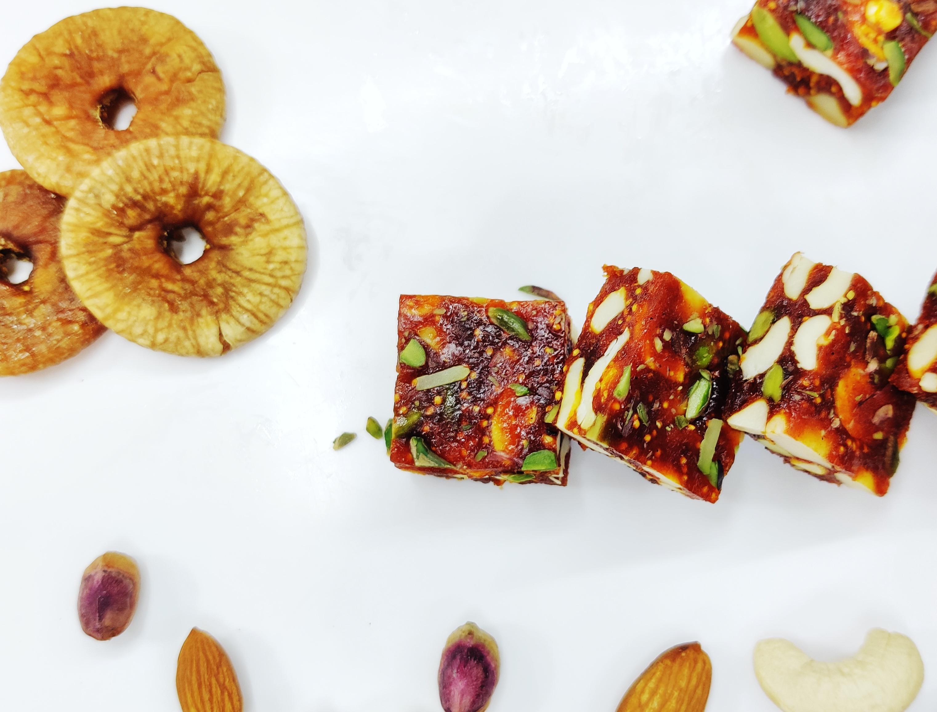 Dry Fruit Anjeer Bites