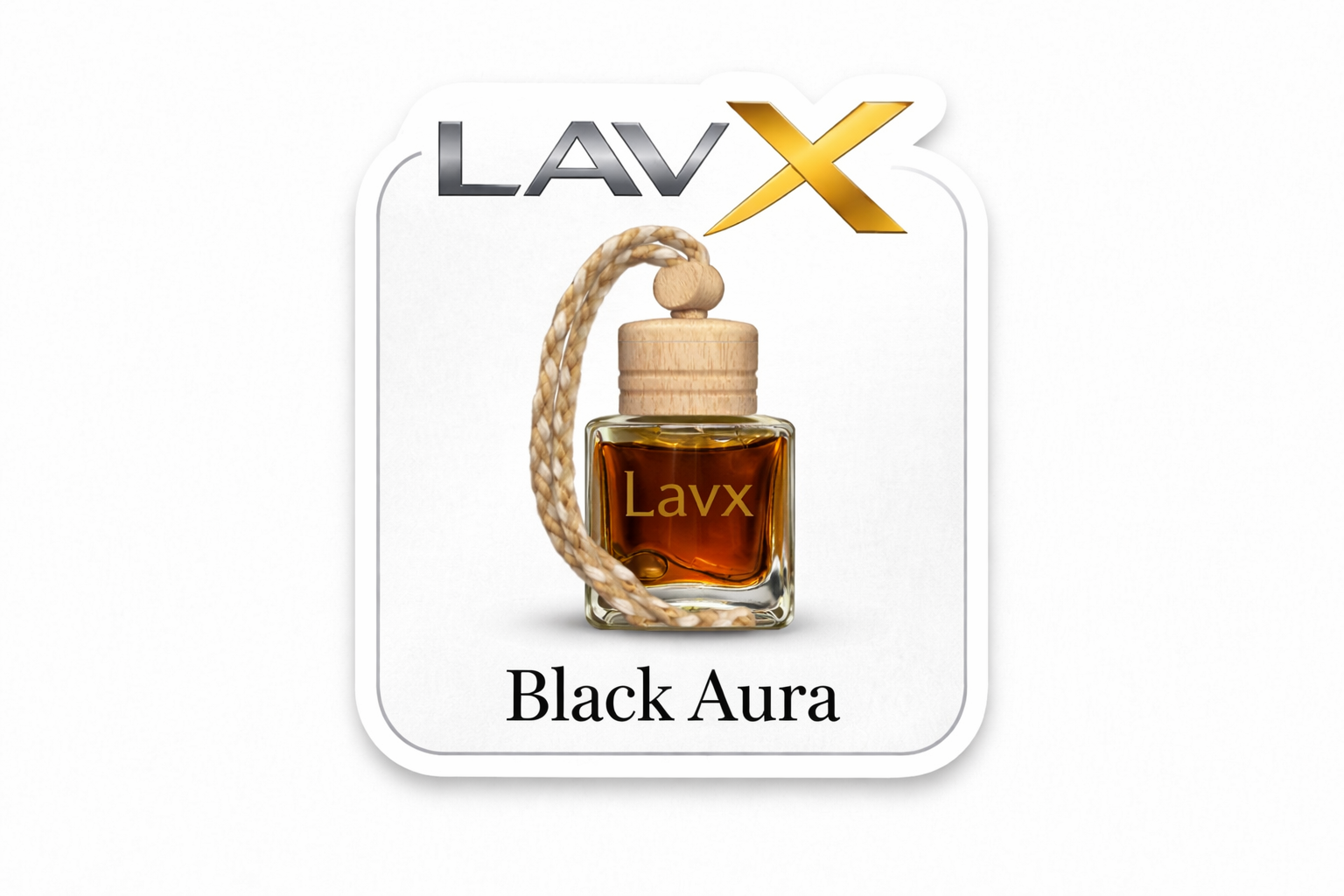 LAVX Black Aura Car Perfume