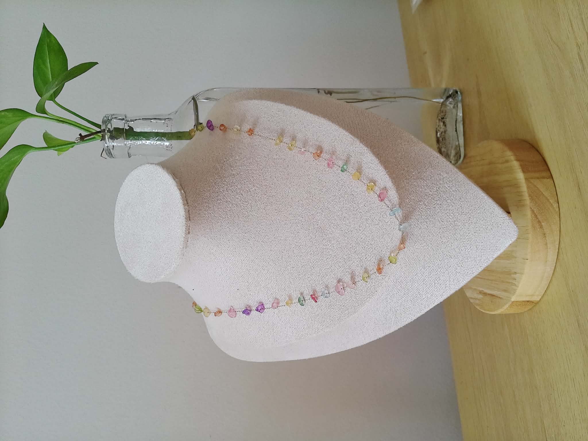 📿 Combo Collar y Pulsera Geométrico Multicolor 🌈