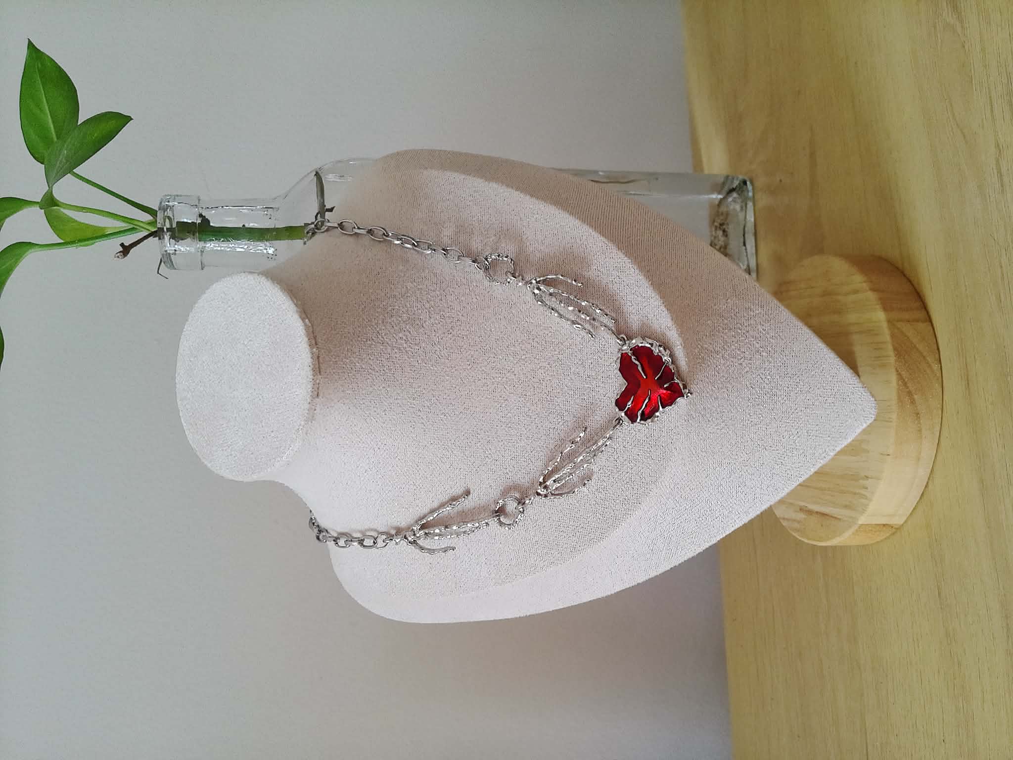 📿 Collar Corazón Gótico 🔗 ❤️