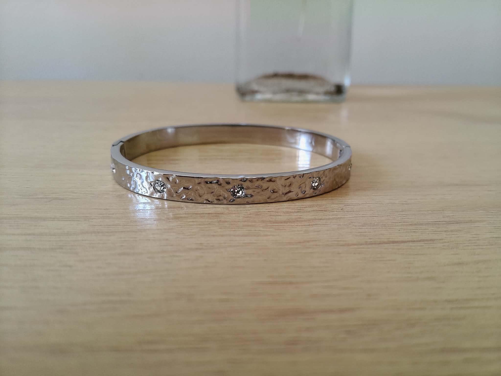 Pulsera de acero inoxidable chapa 18k ✨