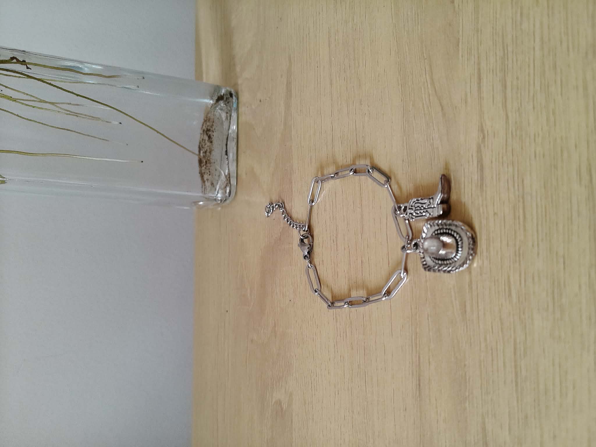 🤠 💍 Pulsera Vaquera de Acero Resistente 🐎